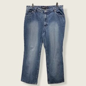Vintage Squeeze Jeans Stephen Hardy Women’s Size 18 High Rise Loose Fit Denim
